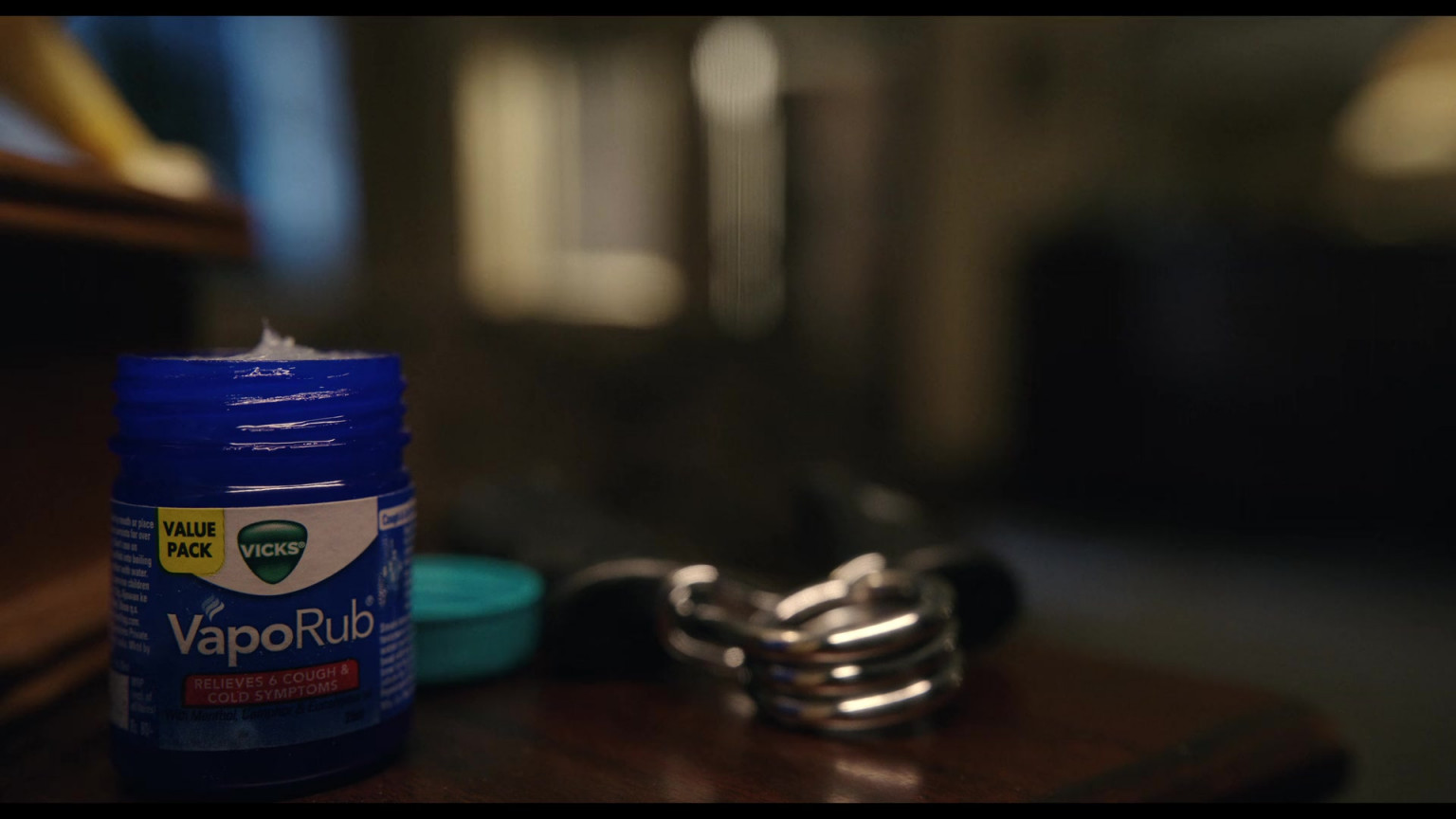 Vicks VapoRub prominently displayed on a scene from Florida Man