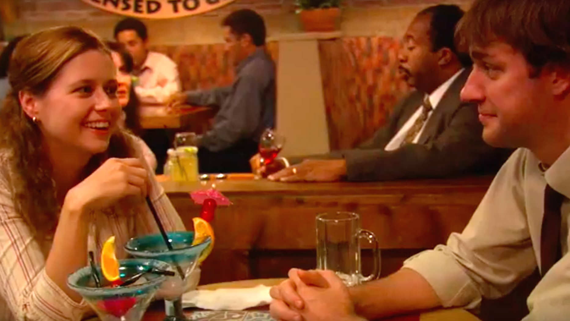 The Office characters dining at Chili's