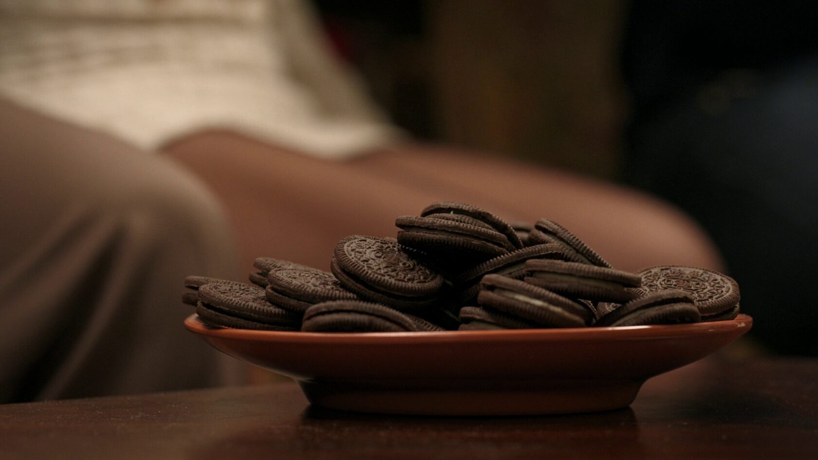 Plate with Oreo Cookies featured in With Love