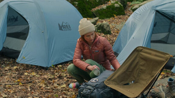 REI tents in Happiness for Beginners