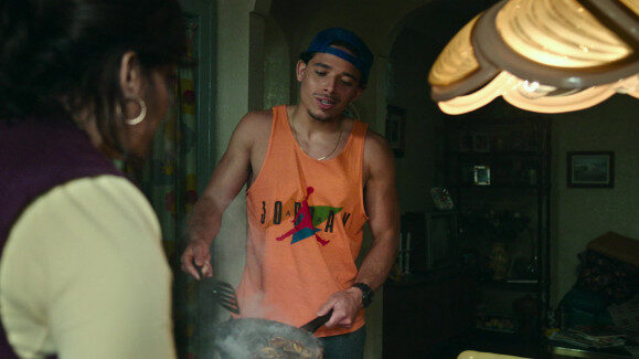 Nike Jordan tank top in Transformers: Rise of the Beasts.