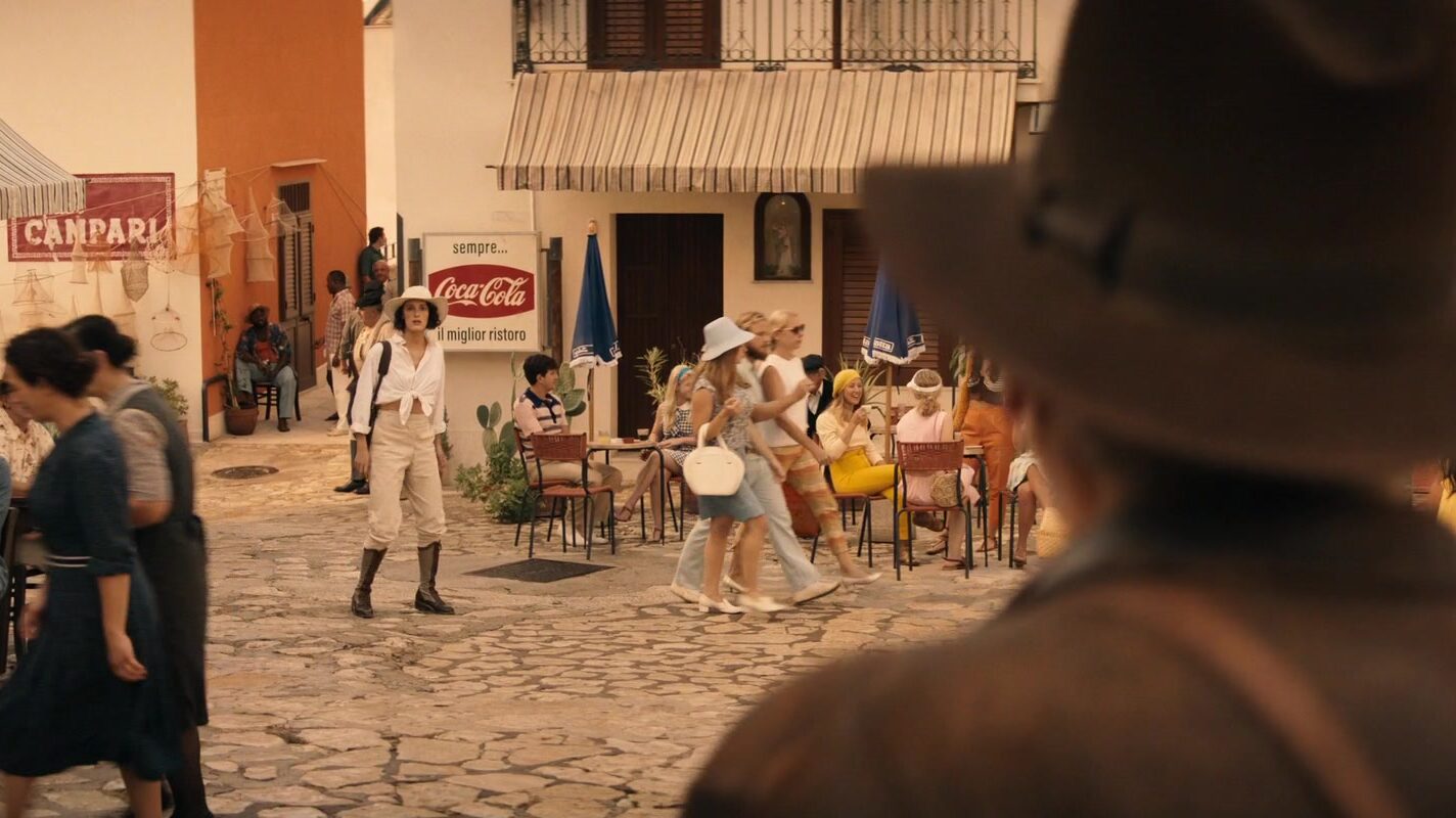 Coke sign in Indiana Jones